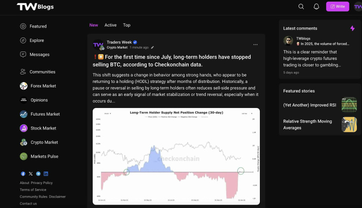 Traders Week Blogs